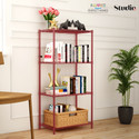 Flipkart Perfect Homes Studio Book shelf Metal Open Book Shelf