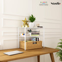 Flipkart Perfect Homes Studio Book shelf Metal Open Book Shelf