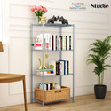 Flipkart Perfect Homes Studio Book shelf Metal Open Book Shelf