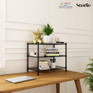 flipkart perfect homes studio metal open book shelf