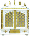 Flipkart Perfect Homes Studio Solid Wood Home Temple