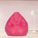 Flipkart Perfect Homes Studio XXL Tear Drop Bean Bag Cover  (Without Beans) (Pink)