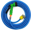 Flipkart SmartBuy 10 Meter Braided Blue Pipe (Diameter: ½’’ ,12 mm) House & Car Washing Pipe With Spray Gun