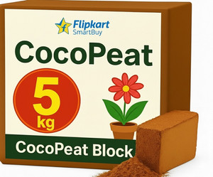 flipkart smartbuy cocopeat block5kg-875 potting mixture 5 kg cake