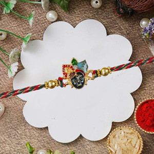 designer rakhi 1 gold finish chawal roli pack rakhi set by flipkart smartbuy