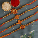 Designer Rakhi Assorted Chawal Roli Pack, Rakhi Set by Flipkart SmartBuy