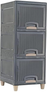 Flipkart SmartBuy Foldable Cabinet Plastic Cupboard For