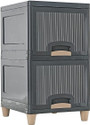 Flipkart SmartBuy Foldable Cabinet Plastic Cupboard For