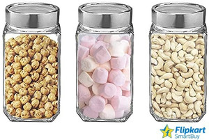 Flipkart SmartBuy Glass Cookie Jar - 1000