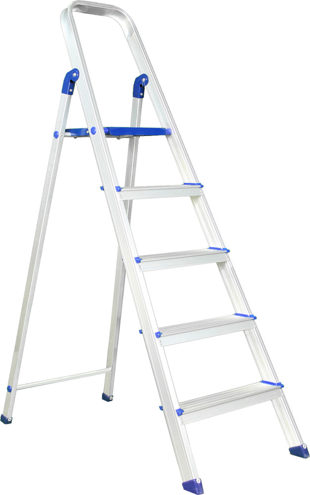 Flipkart SmartBuy Heavy Duty Hybrid Aluminum Step -5 Step Powder Coated ...