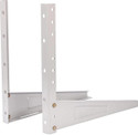 Flipkart SmartBuy High-quality Metal Wall Mounted Heavy Duty Air Conditioner Outdoor Unit 127cm x 40.64cm Shelf Bracket (Iron)