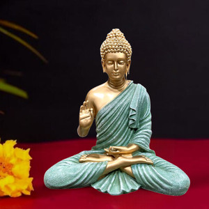 flipkart smartbuy lord gautam meditating buddha statue for home decor idol decorative showpiece  -  38 cm