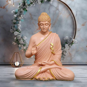 flipkart smartbuy lord gautam meditating buddha statue for home decor idol decorative showpiece  -  38 cm