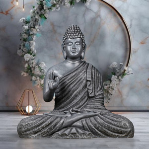 flipkart smartbuy lord gautam meditating buddha statue for home decor idol decorative showpiece  -  38 cm