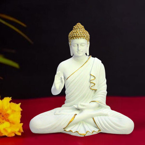 flipkart smartbuy lord gautam meditating buddha statue for home decor idol decorative showpiece  -  38 cm