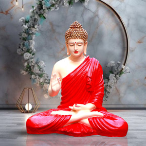 flipkart smartbuy lord gautam meditating buddha statue for home decor idol decorative showpiece  -  38 cm