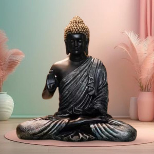 flipkart smartbuy lord gautam meditating buddha statue for home decor idol decorative showpiece  -  38 cm
