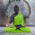 Flipkart SmartBuy Lord Gautam Meditating Buddha Statue For Home Decor Idol Decorative Showpiece  -  38 cm