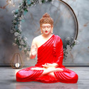 Flipkart SmartBuy Lord Gautam Meditating Buddha Statue For Home Decor Idol Decorative Showpiece  -  38 cm