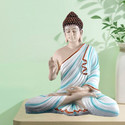 Flipkart SmartBuy Lord Buddha Meditating Statue Spiritual Home Decor Idol & Living Room Showpiece Decorative Showpiece  -  38 cm