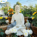 Flipkart SmartBuy Lord Gautam Meditating Buddha Statue For Home Decor Idol Decorative Showpiece  -  38 cm