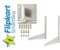 Flipkart SmartBuy Metal Wall Mounted Heavy Duty AC Outdoor Unit Stand 46cm x 11cm Shelf Bracket (Iron)
