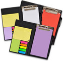 Flipkart SmartBuy Notepad Memo Holder Desk Organizer with sticky Notes Gift Set with Pen Pocket-size Memo Pad UN RULED 50 Pages