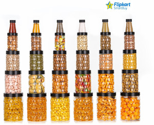 flipkart smartbuy plastic cereal dispenser  - 125 350 650 1200 2000 ml