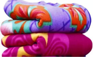 flipkart smartbuy printed double fleece blanket for  ac room woollen blend print3