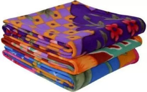 flipkart smartbuy printed double fleece blanket for  ac room woollen blend print 11