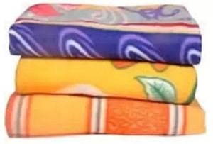flipkart smartbuy printed double fleece blanket for  ac room woollen blend print 23