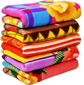 flipkart smartbuy printed double fleece blanket for  ac room woollen blend print 29
