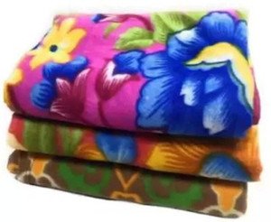 flipkart smartbuy printed double fleece blanket for  ac room woollen blend print 13