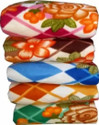 Flipkart SmartBuy Printed Double Fleece Blanket for  AC Room (Woollen Blend, PRINT 33)