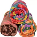 Flipkart SmartBuy Printed Double Fleece Blanket for  AC Room (Woollen Blend, PRINT 22)