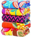 Flipkart SmartBuy Printed Double Fleece Blanket for  AC Room (Woollen Blend, PRINT 32)