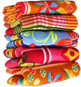 flipkart smartbuy printed single fleece blanket for  ac room woollen blend multi 11