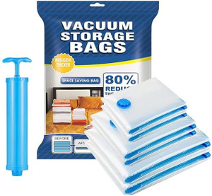 flipkart smartbuy space saver reusable vacuum storage ziplock compression sealer bags  hand pump travel storage vacuum bags