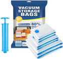 Flipkart SmartBuy Space Saver Reusable Vacuum Storage Ziplock Compression Sealer Bags & Hand Pump Travel Storage Vacuum Bags