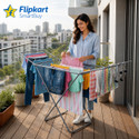 Flipkart SmartBuy Steel Floor Cloth Dryer Stand
