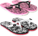 Flipperz Women Slippers (Multicolor , 5)