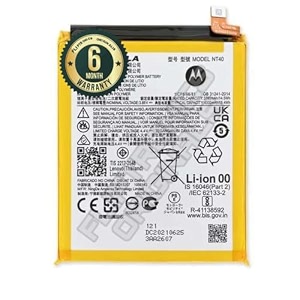 fliptronics original nt40 battery for motorola e20 xt2155 battery with 6 month warranty f266