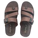 FLITE PUG156 Mens PU Leather Slippers 