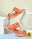 FLITE Women Slippers Tan 3