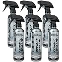Flitz Ceramic Sealant - 8oz Bottle of USA-Made Ceramic Coating for Cars, Boats, Glass - Repels Water, Polishes, and Protects for 1 Year - Ceramic Car Spray (6 Pack)