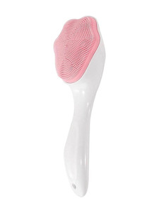 flobique silicone face scrubber exfoliating brush manual handheld facial cleansing brush