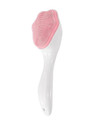 FLOBIQUE Silicone Face Scrubber Exfoliating Brush, Manual Handheld Facial Cleansing Brush