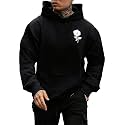 Floerns Men39s Graphic Print Long Sleeve Drawstring