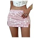 Floerns Women39s Sequin Low Waist Mini Skorts