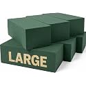 FLOFARE Pack of 6, Dry and Wet Floral Foam Blocks for Fresh and Artificial Flowers, Each (7.8” L x 3.5” W x 2.4” H), for Wedding, Birthdays, Home, Office, and Garden Decorations